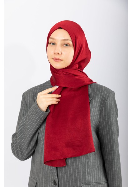 Saten Kırınkıl - Bordo