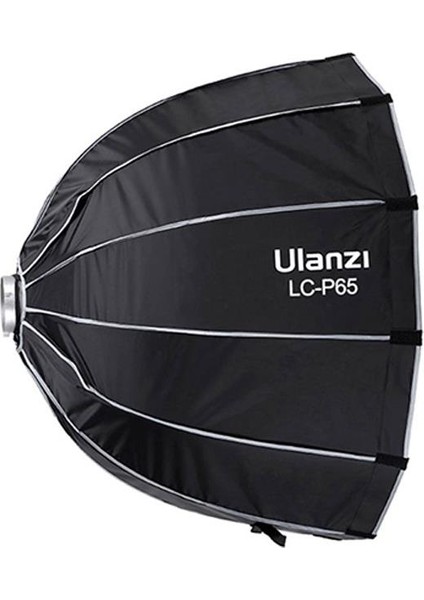 LC-P65 Quick Release Hızlı Kurulum Izgaralı Softbox 65 cm