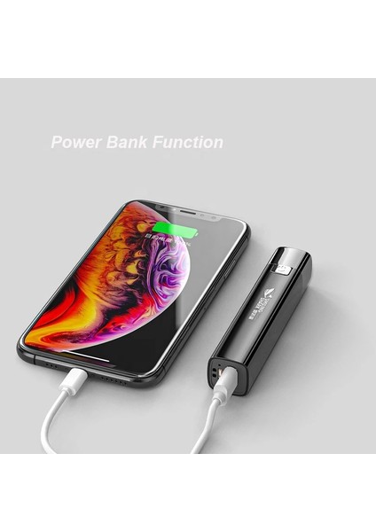 Mod Süper Parlak LED El Feneri 1200 Mah Gece Sürüş Kamp LED Işık Için USB Şarj Kablosu ile (Yurt Dışından)