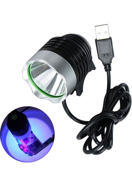 USB Uv Sterilizatör Ultraviyole Işık Yeşil Yağ Tutkal Kür Lambası Kurutucu Sterilizasyon Için LED Ultraviyole Işık Telefon Devre Kartı (Yurt Dışından) fiyatları