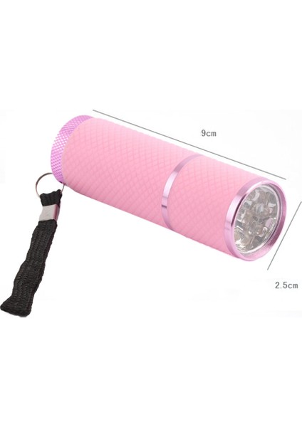 Mini El Feneri LED El Feneri Torch Linterna LED Mor Işık El Feneri Montajı (Yurt Dışından)
