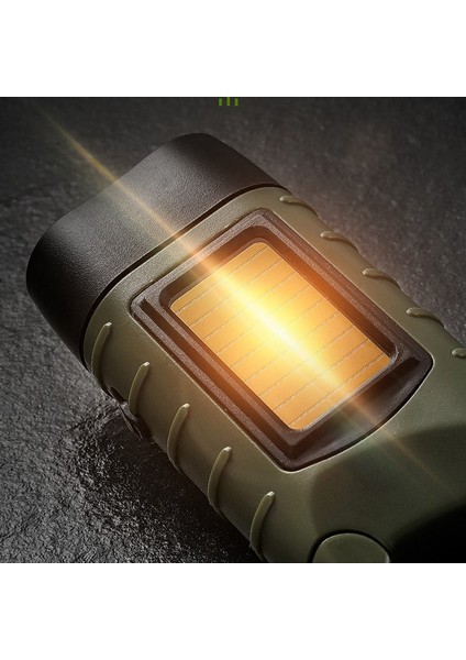 Mini Acil El Krank Dinamo Güneş Enerjili El Feneri Şarj Edilebilir LED Işık Lambası Güneş Işığı Süper Mağaza (Yurt Dışından) indirimleri