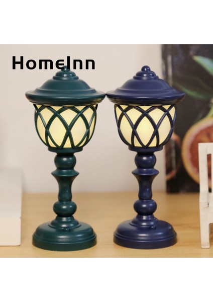 Homeınn Masa Lambası Sabit Taban Yurt Mini Masa LED Lamba Gece Lambası Dekor (Yurt Dışından)