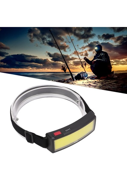 LED Far, Farlar El Feneri USB Şarjı Kamp Için Ultra Hafif Dağcılık Macerası Için Gece Sürüşü Için (Yurt Dışından)