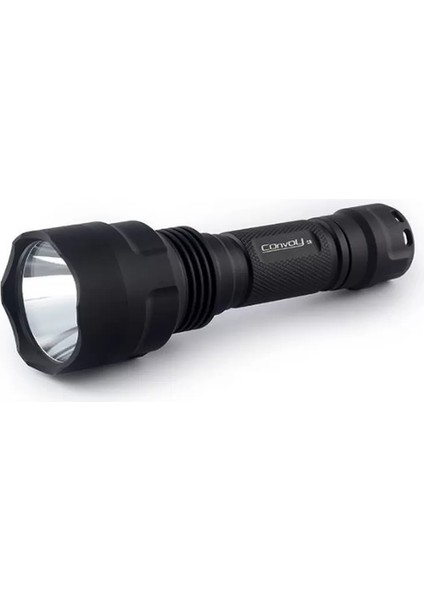 Panda Online Convoy C8 7135*8 3/5 Modlu Beyaz Işıklı LED El Feneri (Yurt Dışından)