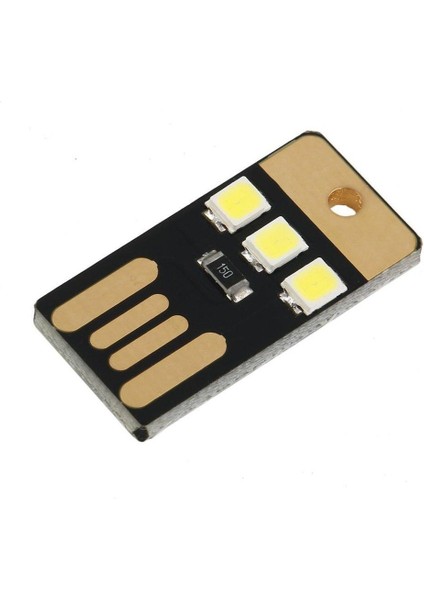 Ef 2016 Mini USB Güç LED Işık Cep Kartı Lambası Taşınabilir Gece Kampı (Yurt Dışından)