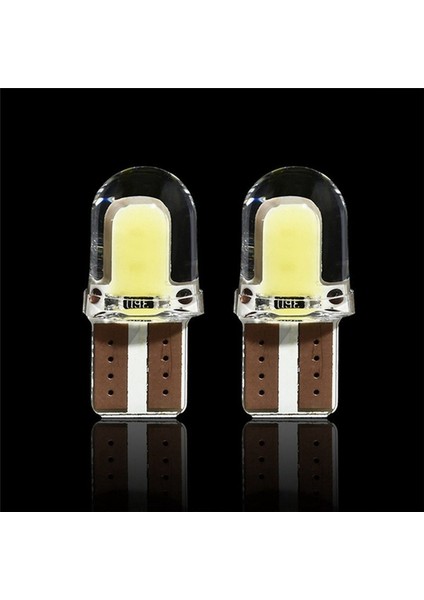 10 Adet LED T10 W5W Cob Smd Canbus Parlak Beyaz Lisans Ampul ve 1 Adet W3T19371 Hıd Xenon D2S D2R Balast (Yurt Dışından)