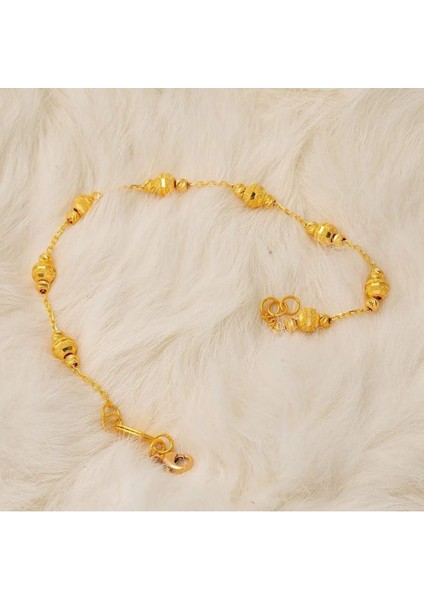 14 Ayar Top Altınlı Model Bileklik - EGE516020