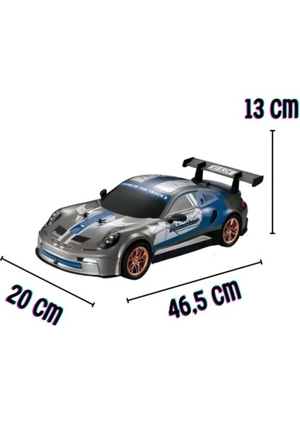 Uzaktan Kumandalı Işıklı Hızlı Yarış ve Drift Arabası 2.4 Ghz 25 Km Hız Yapan Rc Araba 1:10 Ölçek fiyatları