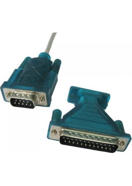 USB 2.0 - Seri Db 9 Pin RS232 + 25 Pin Erkek Adaptör Kablosu Win 7 8 Xp (Yurt Dışından) modelleri