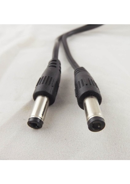 1 Adet Dc Güç Fişi 5.5x2.5mm Erkek 5.5x2.1mm Erkek Cctv Adaptör Bağlantı Kablosu 60 cm (Yurt Dışından)