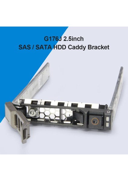 2.5 Inç Sas/sata HDD Tepsi Adaptörü Sabit Disk Braketi Sabit Disk Tepsi Caddy Bilgisayar Aksesuarları Dell R805 R900 R610 (Yurt Dışından)