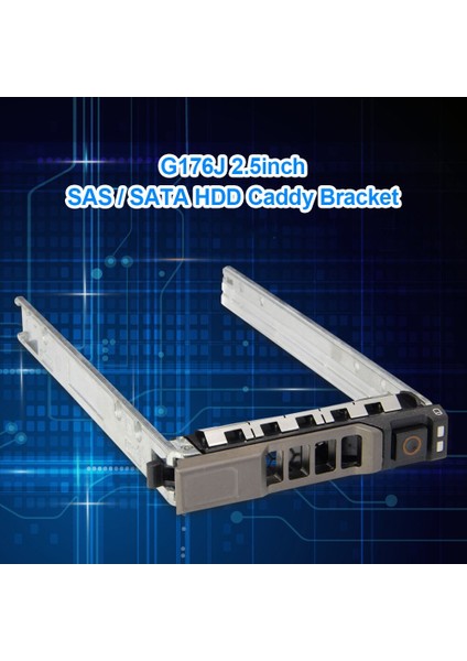 2.5 Inç Sas/sata HDD Tepsi Adaptörü Sabit Disk Braketi Sabit Disk Tepsi Caddy Bilgisayar Aksesuarları Dell R805 R900 R610 (Yurt Dışından)