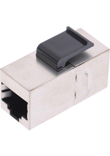1 Adet RJ45 Keystone Jack Cat6 Korumalı Modüler Çoğaltıcı Mandalı 8P8C Konnektörleri Ethernet Lan Ağ Uzatma Kablosu Adaptörü (Yurt Dışından)