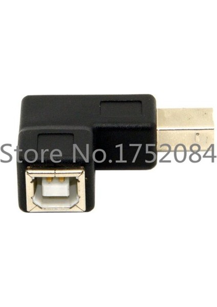 USB 2.0 B Erkekten Dişiye 90 Derece Açı L Tipi Adaptör Konektörü Yazıcı Jakı (Yurt Dışından) fiyatları