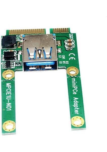 Takım Mini Pcı-E Pcı-Express Kartı USB 3.0 Erkek Dönüştürücü Genişletme Kartı Kart Adaptörü X7Z4 (Yurt Dışından)