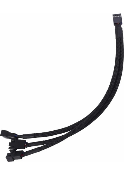 Adet 22AWG 30CM Anakart Dahili 3pin Dişi Soğutma Fanı Bağlantı Noktası 1 Ila 3 Paralel Bağlantı Ayırıcı Güç Kollu Kablo (Yurt Dışından) fırsatları