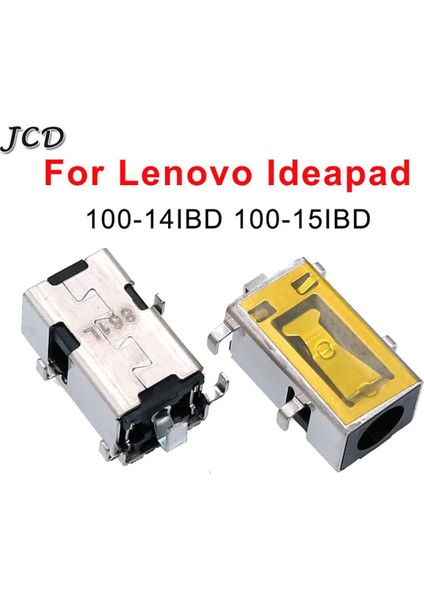 Jcd 2 Adet Dizüstü Bilgisayar Dc Güç Girişi Şarj Bağlantı Noktası Konektörü Lenovo Ideapad 100-14IBD 100-15IBD Soketli Konnektör Dc Jack (Yurt Dışından)