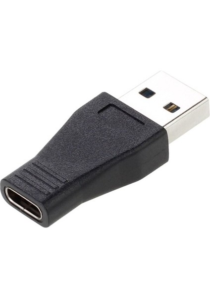 2019 Yüksek Hızlı USB 3.1 Tip C Dişi - USB 3.0 Erkek Bağlantı Noktası Adaptörü Usb-C - Usb3.0 Tip-A Konnektör Dönüştürücü / Siyah Renk (Yurt Dışından)