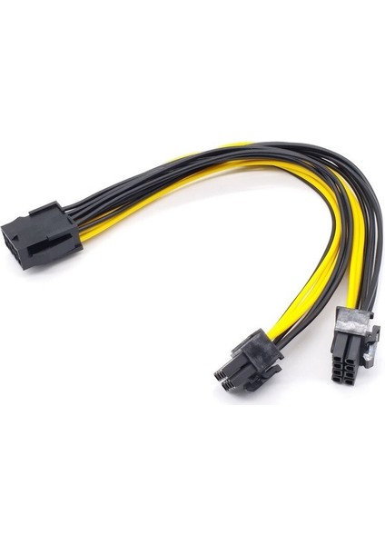8pın 1 In 2 Cpu Kablosu 8pin To 2X8PIN Pcie Çift 8pin Pcıe 8pin-2x(6+2pin) Grafik Ekran Kartı Güç Kablosu Uzatma Kablosu (Yurt Dışından) modelleri