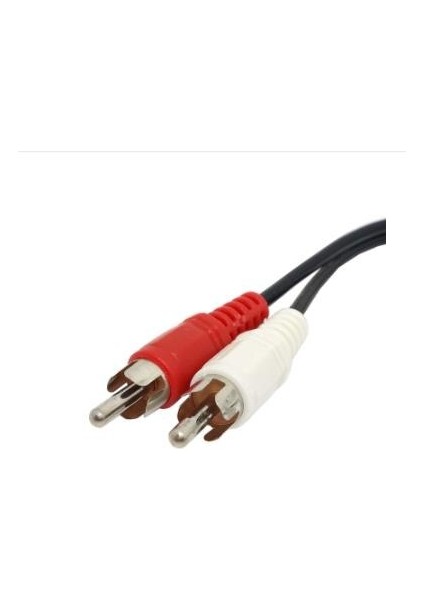 Stereo Mini Jak 3.5mm 1/8 Kadın 2 Erkek Rca Fiş Ses Y Tipi Adaptör Kablosu 8 Inç (Yurt Dışından) fırsatları