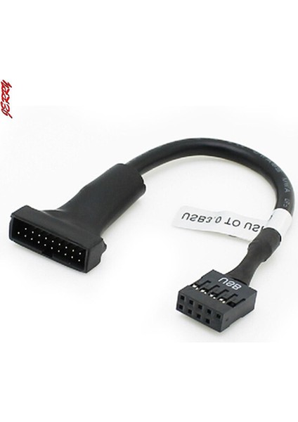 2021 Sıcak Satış Anakart Başlık Konnektör Hattı Yüksek Kalite 1 Adet 19/20 Pin USB 3.0 Dişi 9 Pin USB 2.0 Dişi (Yurt Dışından)
