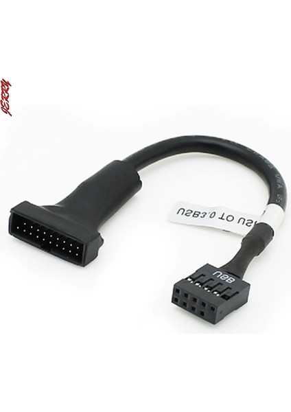 2021 Sıcak Satış Anakart Başlık Konnektör Hattı Yüksek Kalite 1 Adet 19/20 Pin USB 3.0 Dişi 9 Pin USB 2.0 Dişi (Yurt Dışından) fırsatları