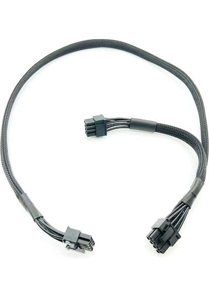 18AWG Tel Cpu 8pin Erkek - Çift 8pin (6 2) Erkek Pcı-E Video Grafik Kartı Modüler Güç Kablosu Gpu Güç Uzatma Kablosu (Yurt Dışından) fiyatları