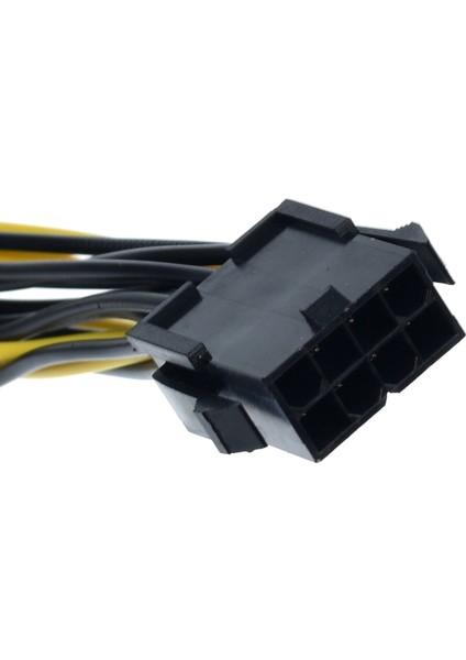 8pin To 2X8PIN Pcie Çift 8pin 8pin-2x(6+2pin) Grafik Ekran Kartı Güç Kablosu Uzatma Kablosu 25 cm (Yurt Dışından) modelleri