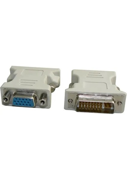Dvı-I 24+5 Erkek - VGA Monitör Dişi Dönüştürücü Video Adaptörü Pc Hdtv Için (Yurt Dışından)