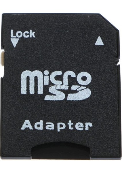 10 Adet Mikro Sd Transflash Tf Sd Sdhc Hafıza Kartı Adaptörü Dönüştürücü Siyah (Yurt Dışından)