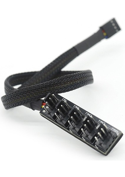 40 cm 1 Ila 5 4-Pin Pwm Fan Cpu Hub Splitter Bilgisayar Pc Kasa Soğutucu Güç Adaptörü Ana Bilgisayar Kasası Pc Soğutucu Soğutma Fanı Güç Kablosu (Yurt Dışından)
