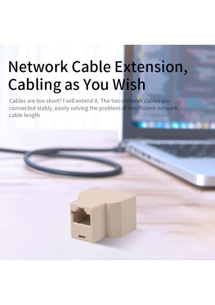 Kebidu Ayırıcı Adaptör P15 RJ45 Ayırıcı Adaptör 1 Ila 2 Çift Dişi Bağlantı Noktası Cat5/6 Lan Ethernet Soketi Ağ Bağlantıları (Yurt Dışından) modelleri