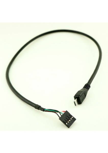 1 Adet 50 cm Mikro USB 5pin Erkek Dupont 5 Pin Dişi Başlık Anakart Adaptör Kablosu (Yurt Dışından) fırsatları