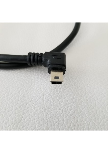 90 Derece Sağ Açı 5pin Mini B Erkek USB A Dişi Veri Kablosu Hattı Panel Montajı 50 cm (Yurt Dışından) modelleri