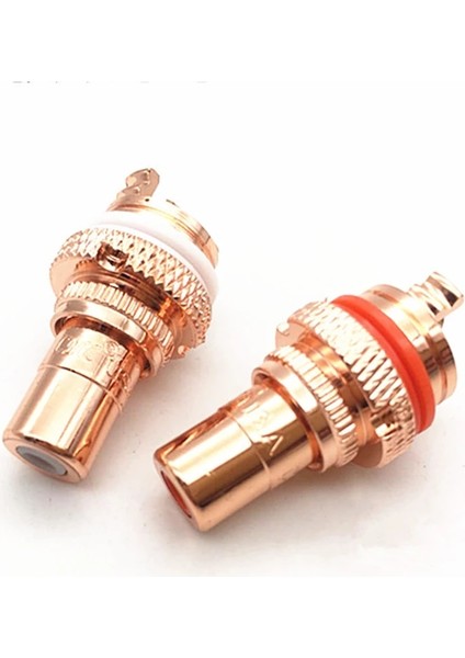 2 Adet/grup Yüksek Kaliteli Cmc Bakır Altın Kaplama Rca Dişi Priz Terminali Jak Soketi Av Ses Video Konektörü Adaptörü (Yurt Dışından) fırsatları
