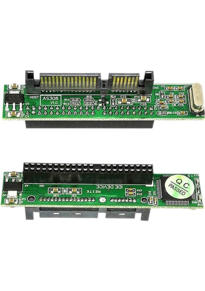 2,5 Inç Ide - Sata Adaptörü, Dizüstü Bilgisayarı 44 Pin Erkek Ide Pata HDD Sabit Disk Sürücüsü Ssd'yi Seri Ata Bağlantı Noktasına Dönüştürün (Yurt Dışından)