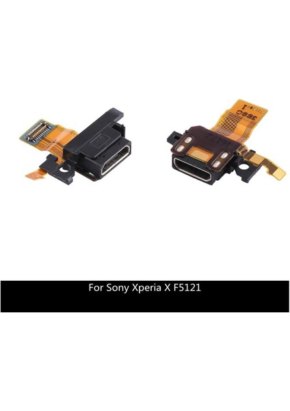 USB Şarj Bağlantı Noktası Orijinal Dock Bağlantısı Şarj Flex Kablo Değiştirme Sony Xperia x F5121 (Yurt Dışından)