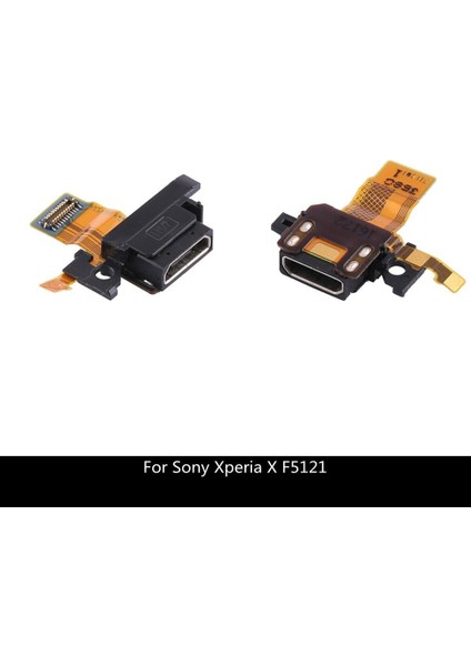 USB Şarj Bağlantı Noktası Orijinal Dock Bağlantısı Şarj Flex Kablo Değiştirme Sony Xperia x F5121 (Yurt Dışından)