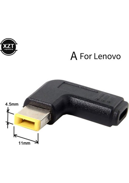 Dizüstü Güç Adaptörü Konnektörü Dc Fiş USB Tip C Dişi Evrensel Erkek Jak Dönüştürücü Için Lenovo Asus Hp Dizüstü Bilgisayar Şarj Cihazı (Yurt Dışından) modelleri