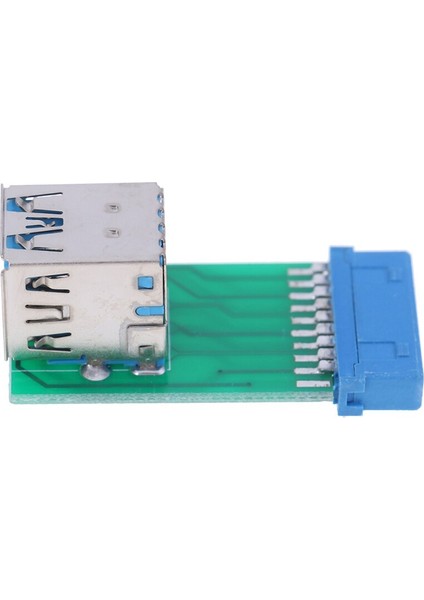 1 Adet Anakart 20PIN Başlık 2 Bağlantı Noktasına USB 3.0 Tip A Dişi Bağlantı Noktası Hub Adaptörleri (Yurt Dışından)
