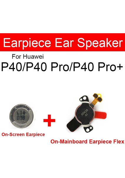 Kulaklık Hoparlör Huawei P30 P40 Pro + Artı Kulak Hoparlör ile Mıknatıslı Demir Sac Anakart Şerit Kablo Kablo Yedek Parça (Yurt Dışından) modelleri