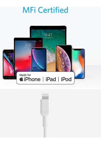 Anker A8632 0,9 Metre Powerline Iı Usb-C Kablosu, Güç Teslimatı ile Yüksek Hızlı Şarj Mfi Sertifikalı (Yurt Dışından)