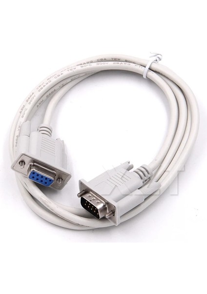 1pc Yüksek Kaliteli Seri RS232 9-Pin Erkek Kadın Db9 9-Pin Pc Dönüştürücü Uzatma Kablosu (Yurt Dışından)
