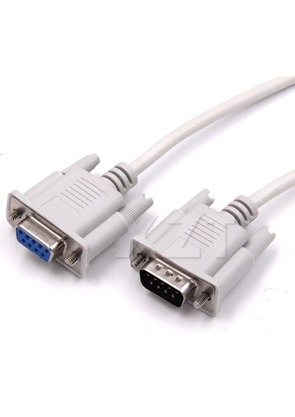 1pc Yüksek Kaliteli Seri RS232 9-Pin Erkek Kadın Db9 9-Pin Pc Dönüştürücü Uzatma Kablosu (Yurt Dışından)