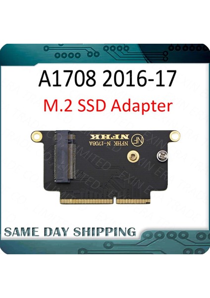 Yeni Dizüstü Bilgisayar A1708 Nvme Pcı Express Pcıe M.2 SSD Adaptör Kartı N-1708A Macbook Pro Retina 13 Için (Yurt Dışından)