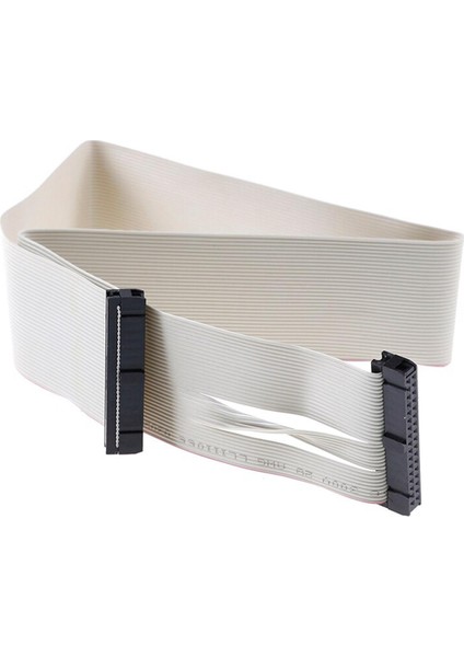 34PIN Simüle Edilmiş Disket Sürücü Uzatma Kablosu Düz Şerit Kablo 55CM(21,65 Inç) (Yurt Dışından)