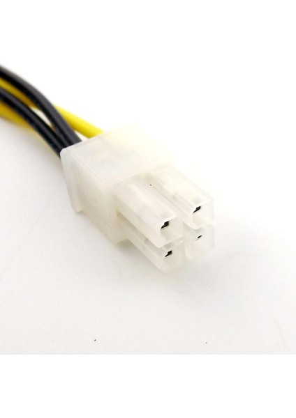 2 Adet 4 Pin Molex P4/64 Bit Atx 12 V Güç Dahili Pc Güç Adaptörü Konnektör Kablo Kordonu 25 cm (Yurt Dışından)