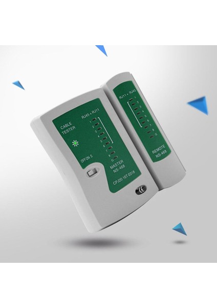 Premium Ağ Lan Kablosu Test Cihazı Testi RJ45 Rj-11 Cat5 Utp Ethernet Aracı Cat5 6 E RJ11 8p Taşınabilir Lan Kablosu Test Cihazı (Yurt Dışından)