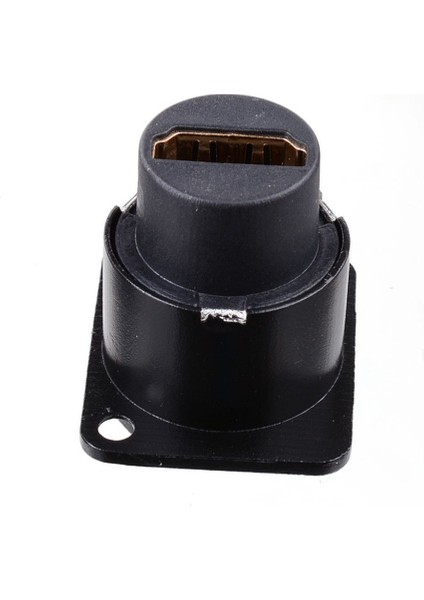 HDMI Uyumlu D Tipi Soket Ağ Fişi Şasi Panel Montajlı Ses Konektörü Metal Hd Havacılık Kablosu NOV-26A (Yurt Dışından) fırsatları